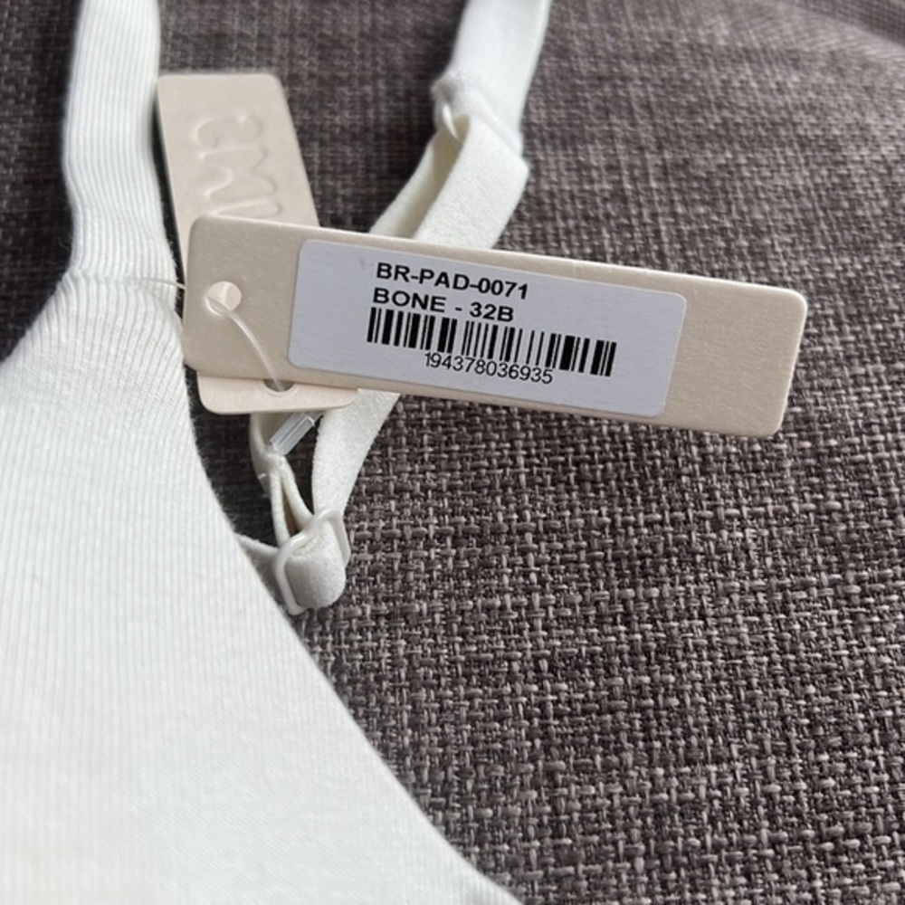 Skims Stretch Cotton Padded Bralette - Picture 8 of 12